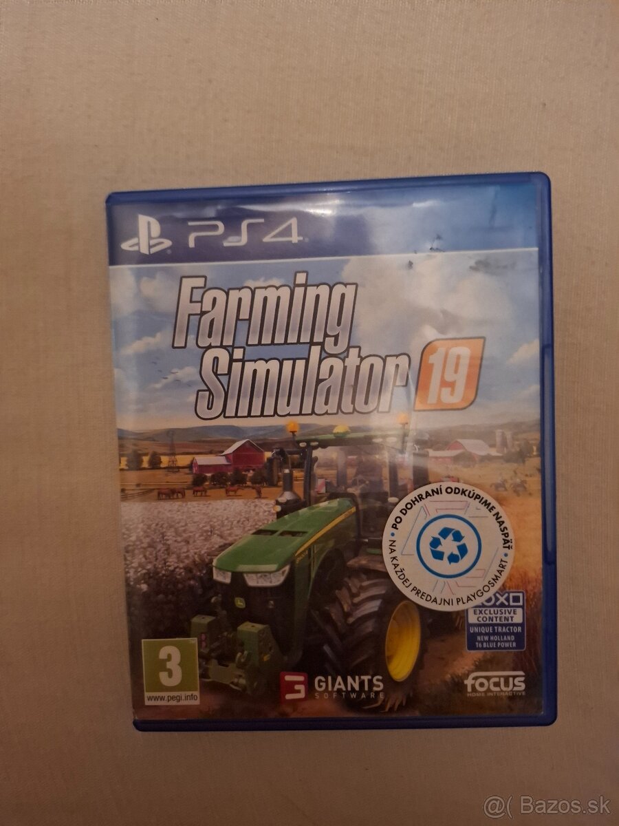 Predám Farming Simulator 19