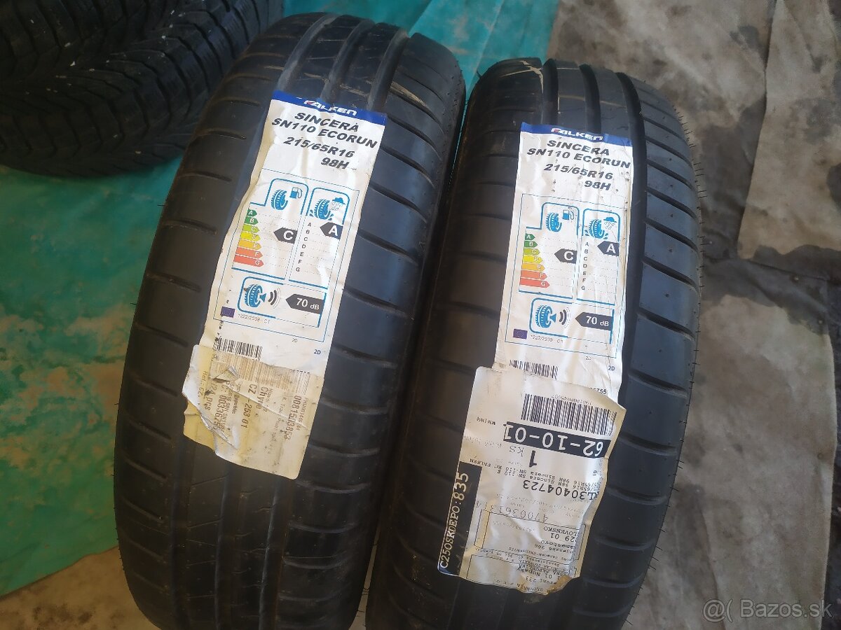 Letné pneu 215/65R16 Falken 2ks