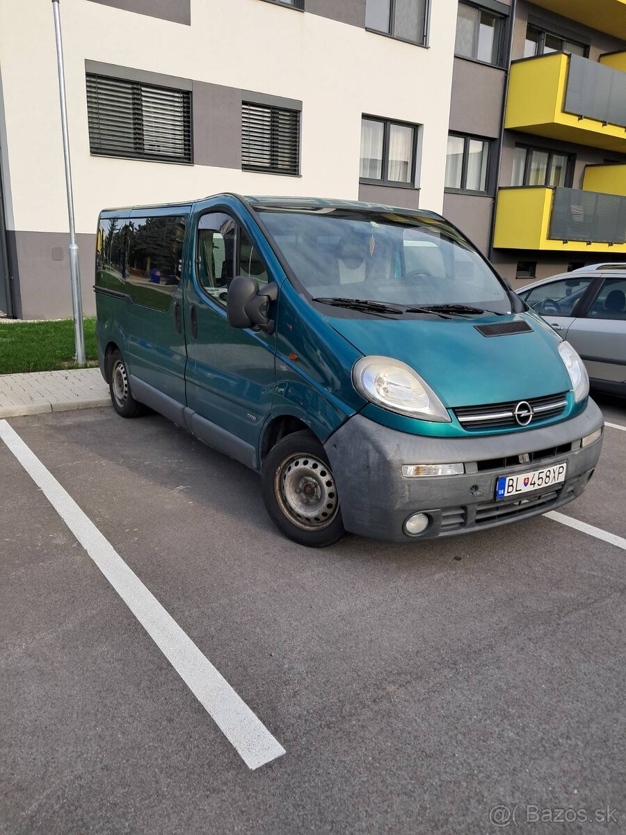 Predam pracovne auto opel vivaro