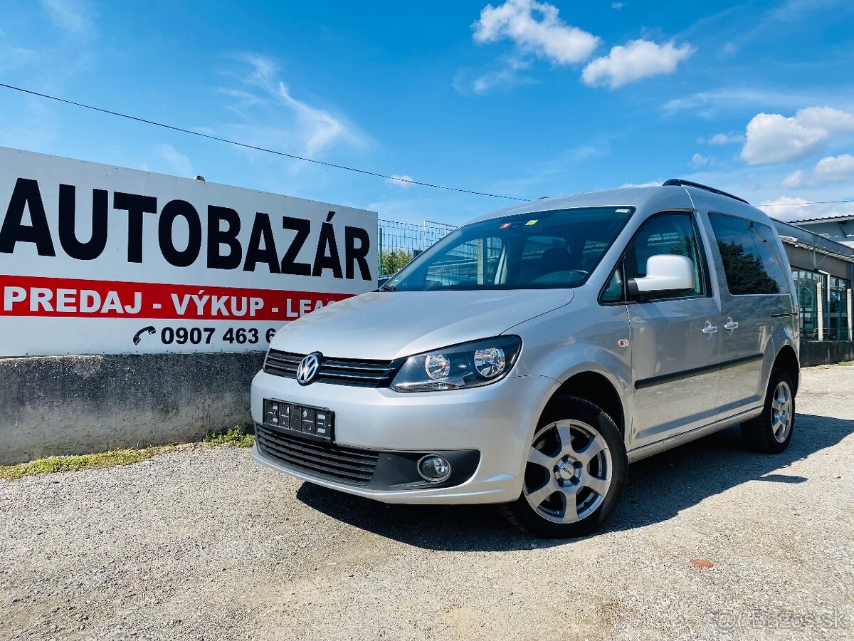 VW Caddy 4x4, 2.0TDi 103kW DSG, r.v.:2014