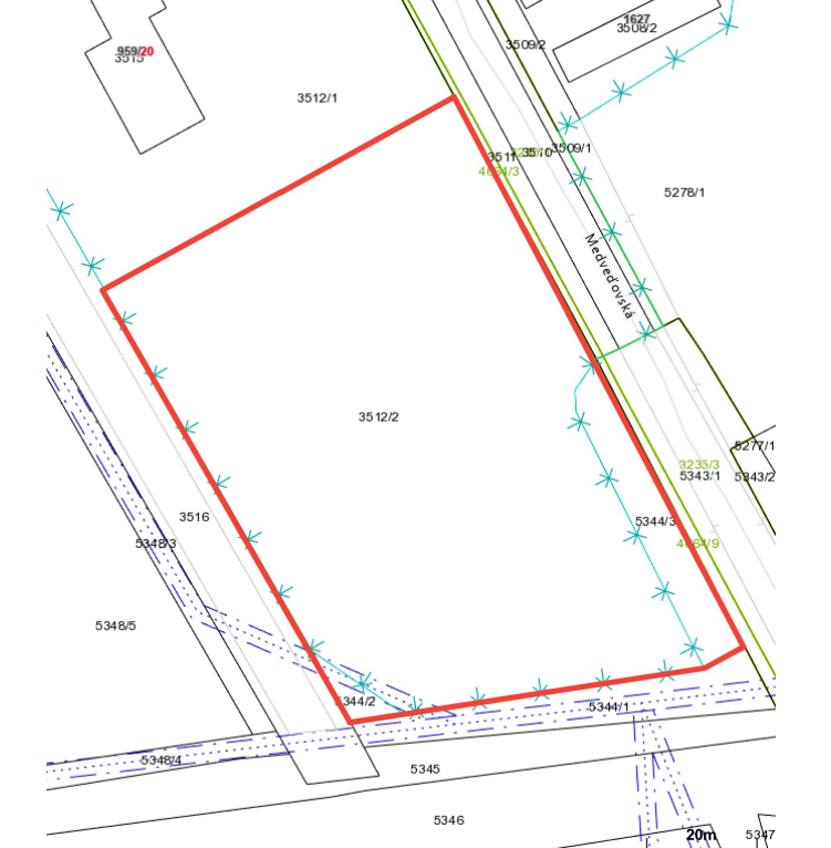 Investičný pozemok 7220m2