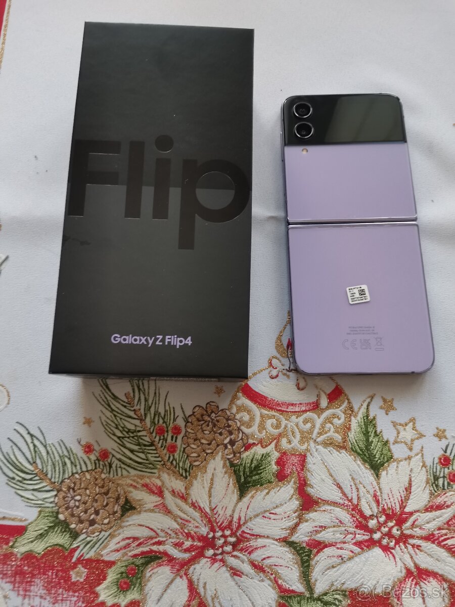 samsung galaxy z flip 4-violet-len sms