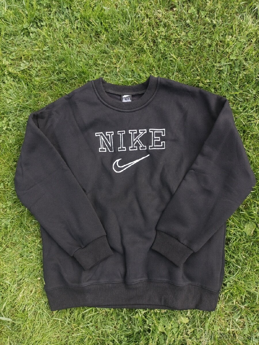 Mikina Nike Vintage Čierna veľkosť XL