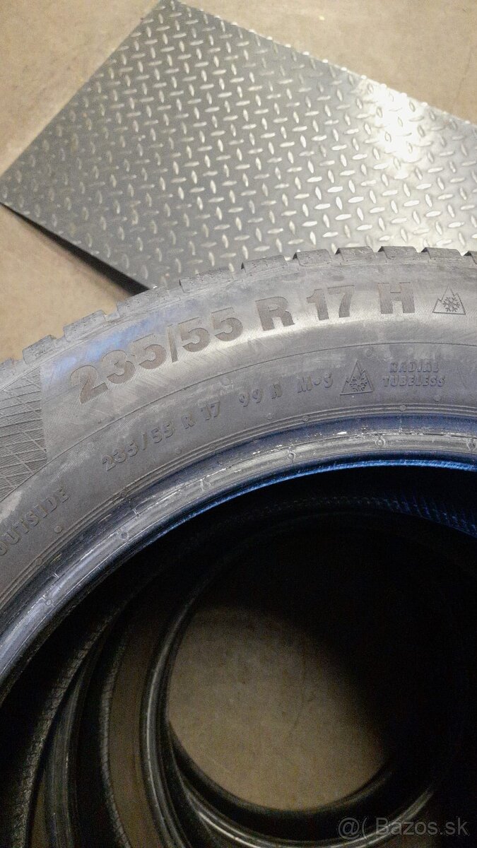 P zimne pneu continental wintercontact ts 850,235/55  r17