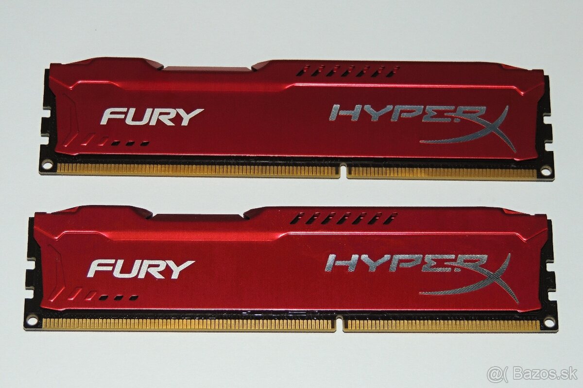 Kingston HyperX Fury Red DDR3 8GB (2x4GB)