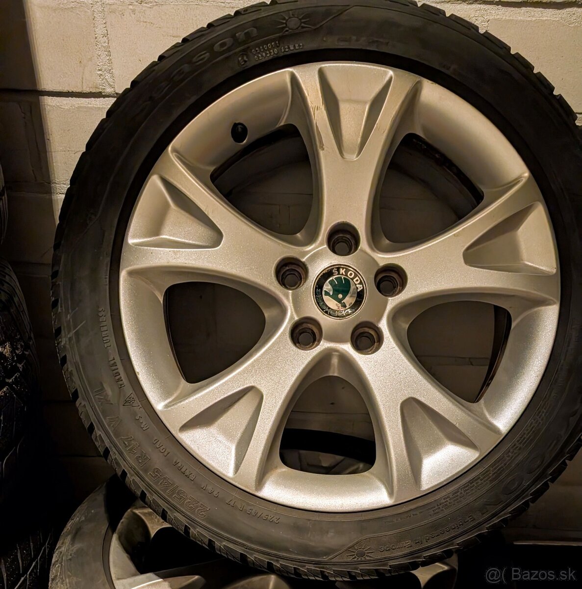 Original skoda disky pallas 17"