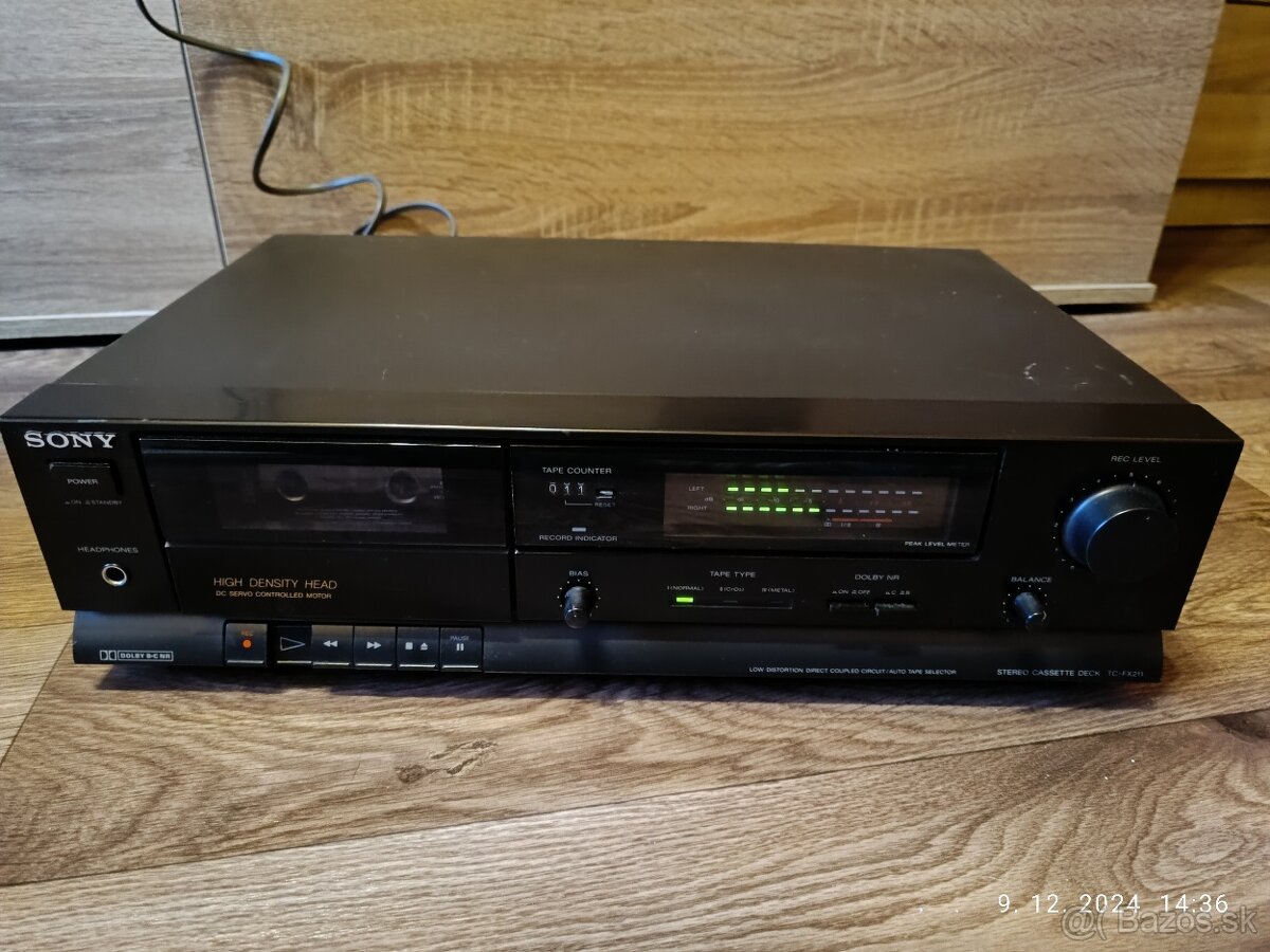 SONY TC-FX211…kazetový deck