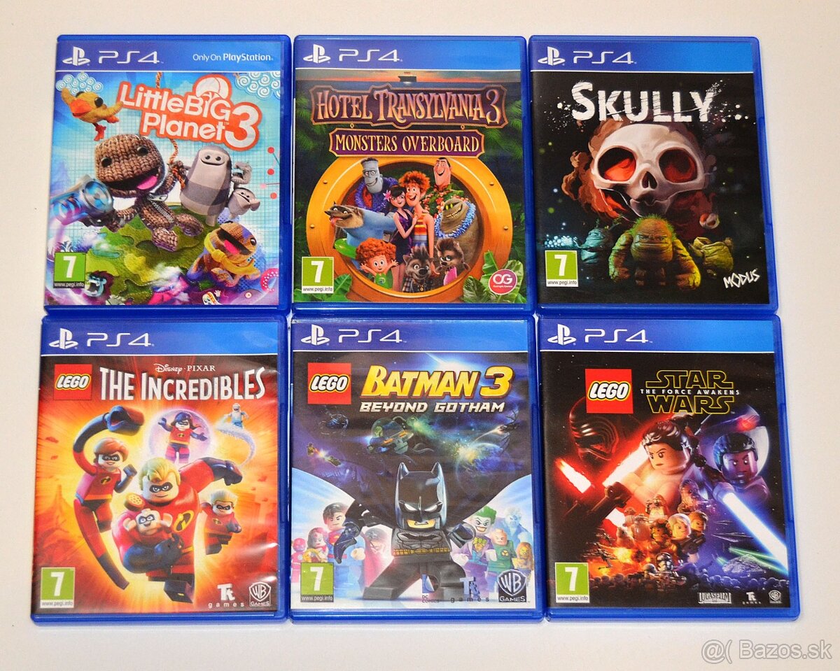 Hry pre SONY Playstation 4, Playstation 5 LEGO, Doom, Farcry