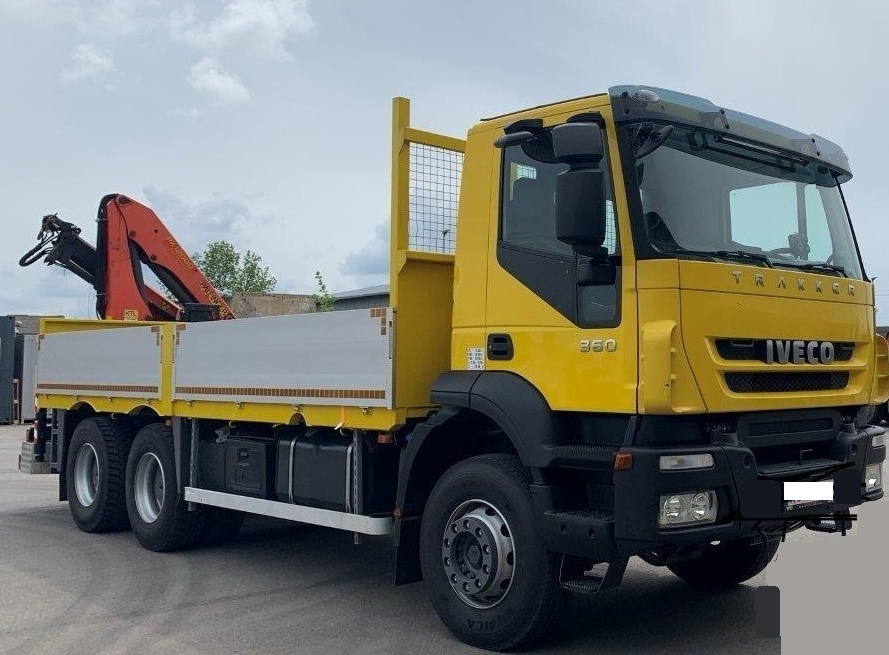 6x4 Iveco 6.2m+HR rotátor vidle dálkáč retarder automat