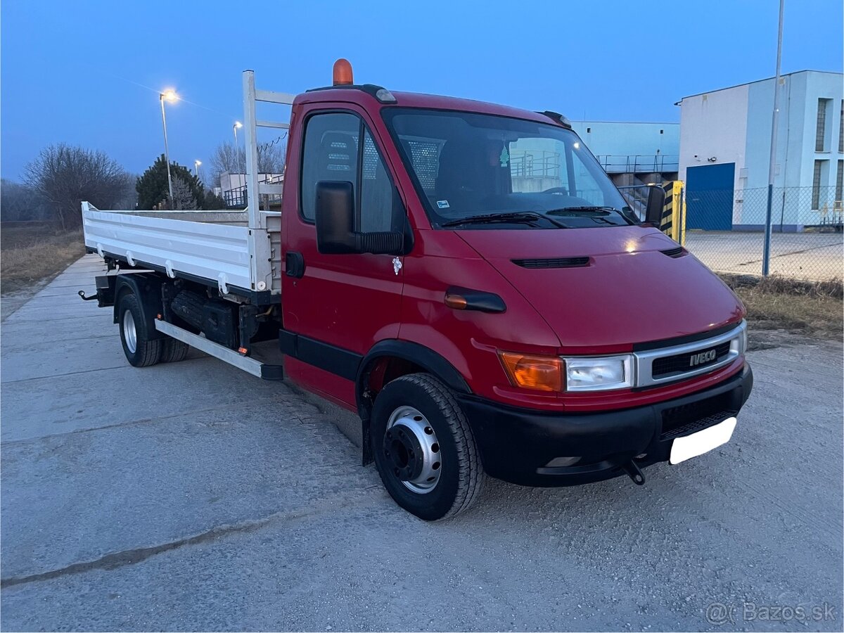 Iveco Daily Valník C15 2.8 107kw 3 stranný Sklapač/Vyklapač