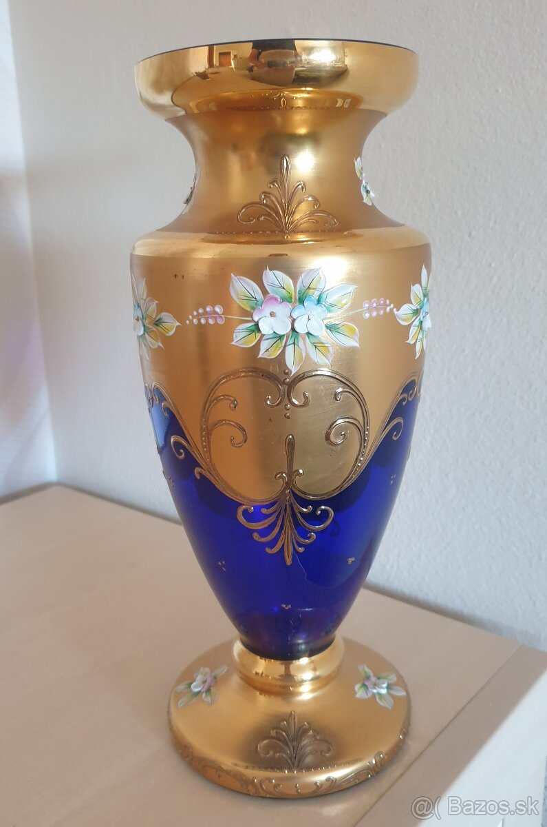 Novoborske sklo... váza v 30cm