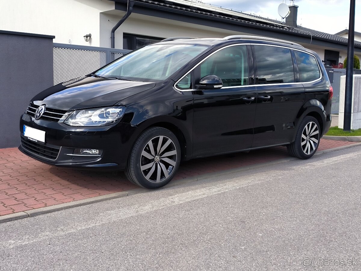 Sharan 2.0 TDI 130kW DSG, 7-Miest, DPH, 79000Km, plná výbava