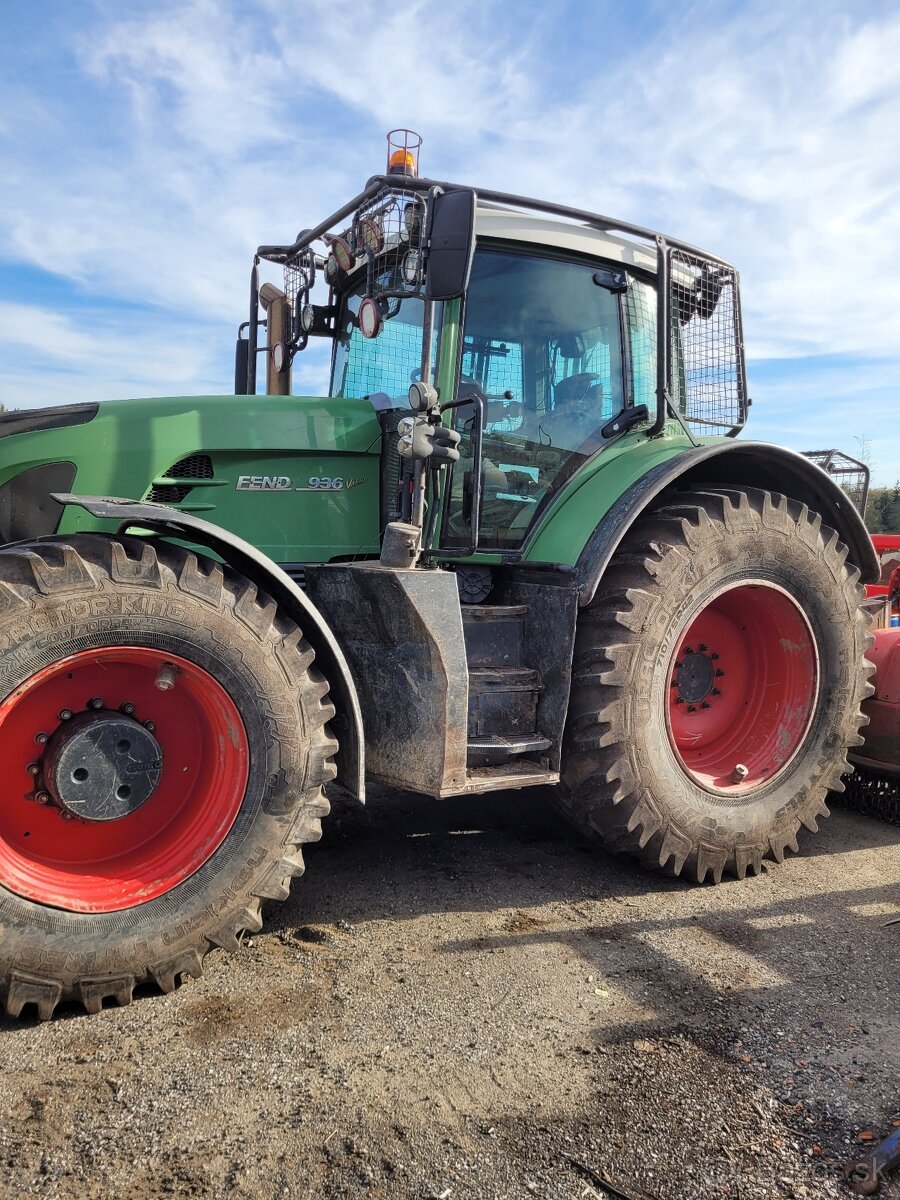 Fendt 936 Lesní Fréza Prinoth M700