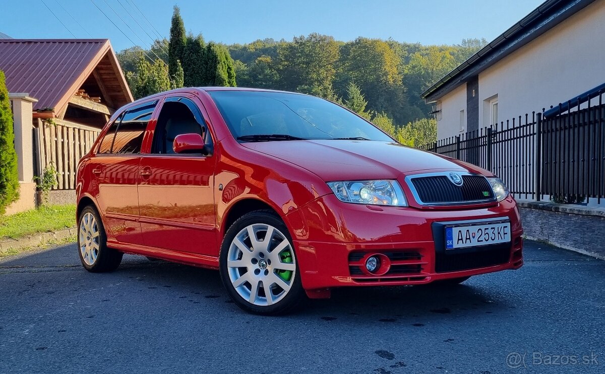 ŠKODA FABIA RS 1.9TDI 96KW