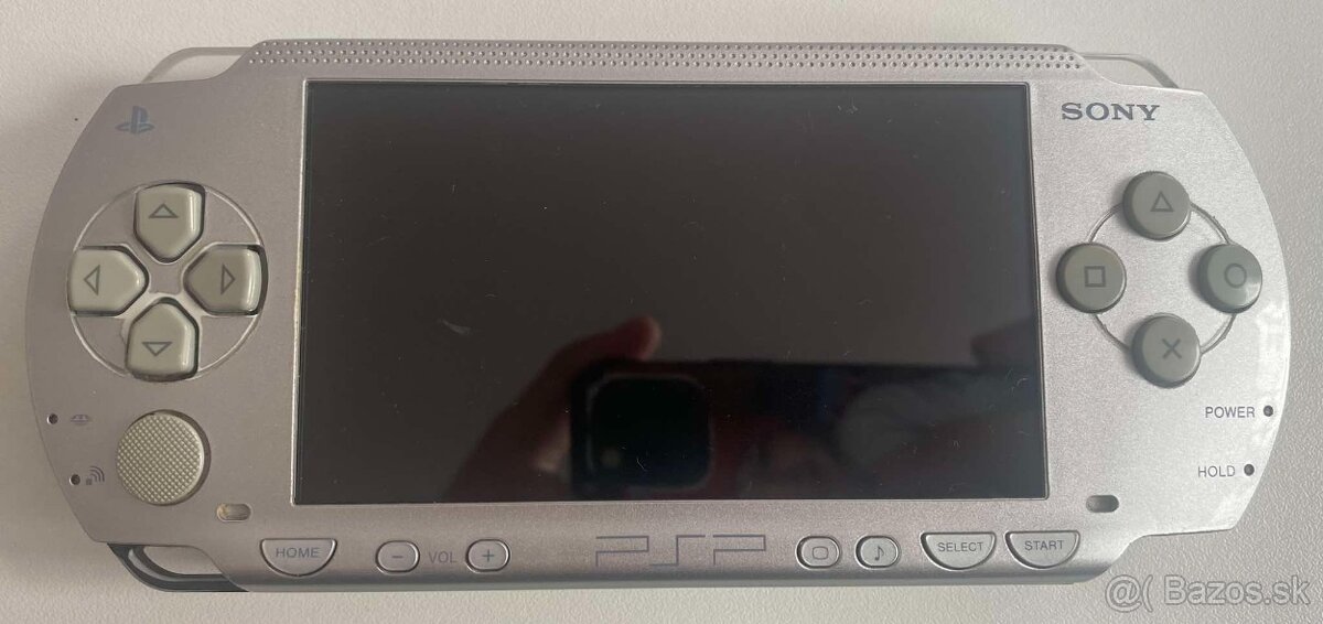 PSP 1000 Silver  + 64gb