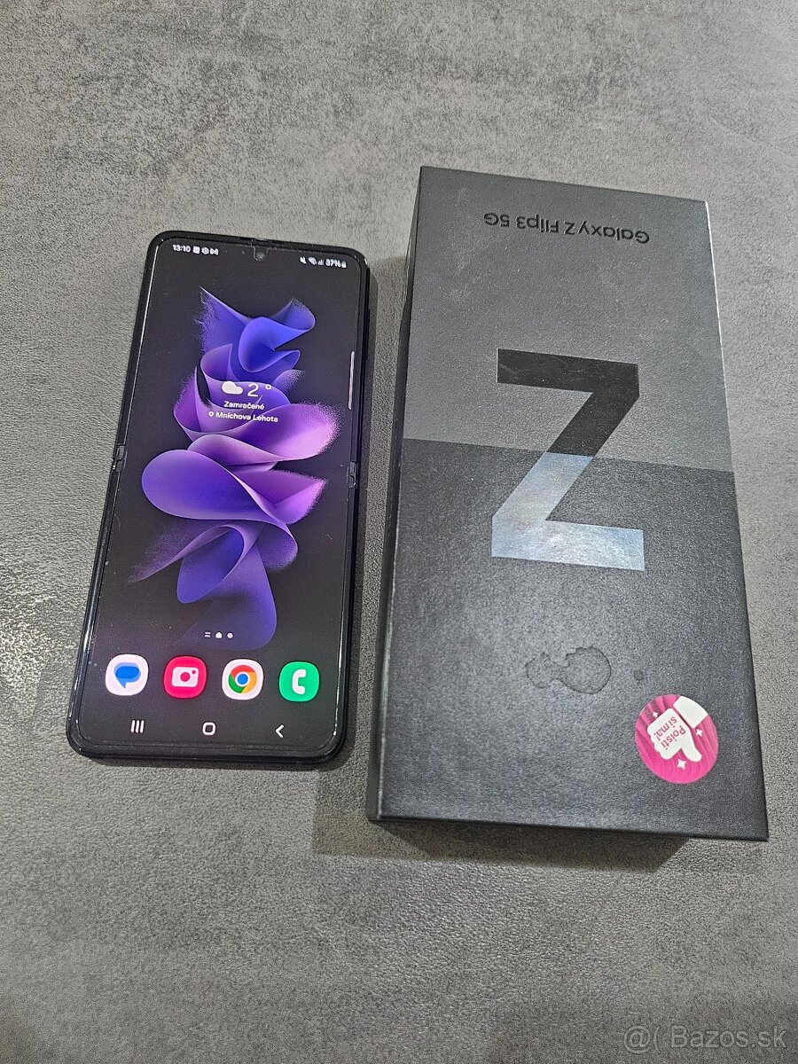 Predam samsung z flip 3 nový ale rozbaleny.