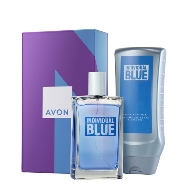 Avon Pánsky set Individual blue