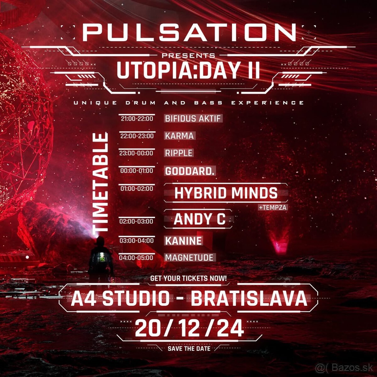 Pulsation kanine dnb Bratislava