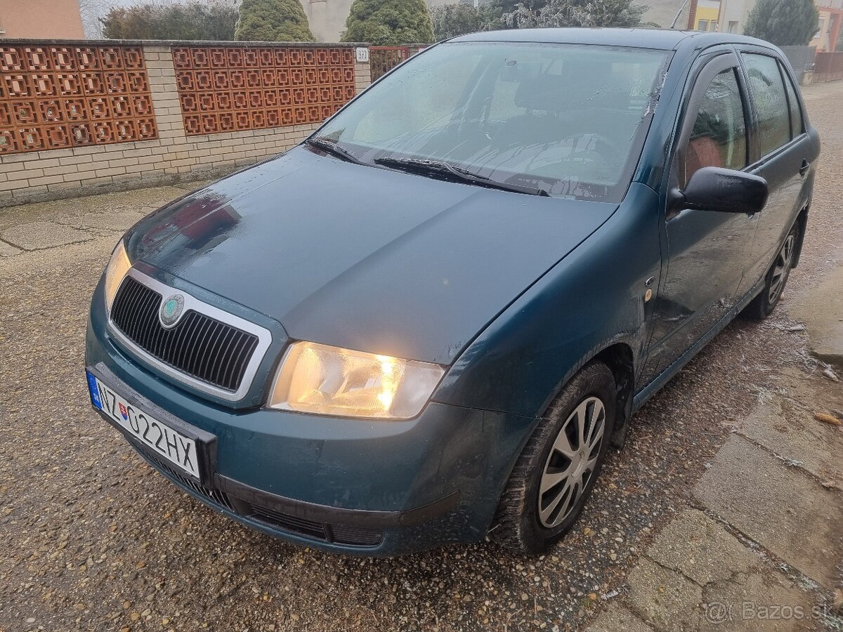 SKODA FABIA 1.4 MPi  ROK-2000  STK-EK 2026/4