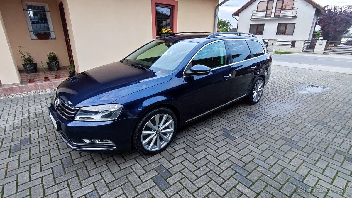 VW Passat B7 2l TDI DSG Top stav