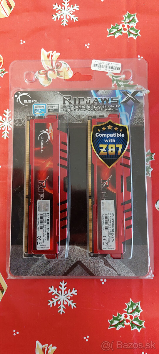 RAM 16GB (2x8GB) G-skill Ripjaws-X DDR3 1886 CL9