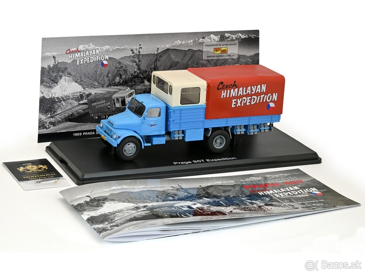 Praga S5T – Česká expedícia Himálaj 1969 – 1:43 Czech Auto L