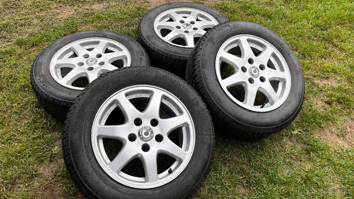 Zimné kolesá 5x112 r15 vw group