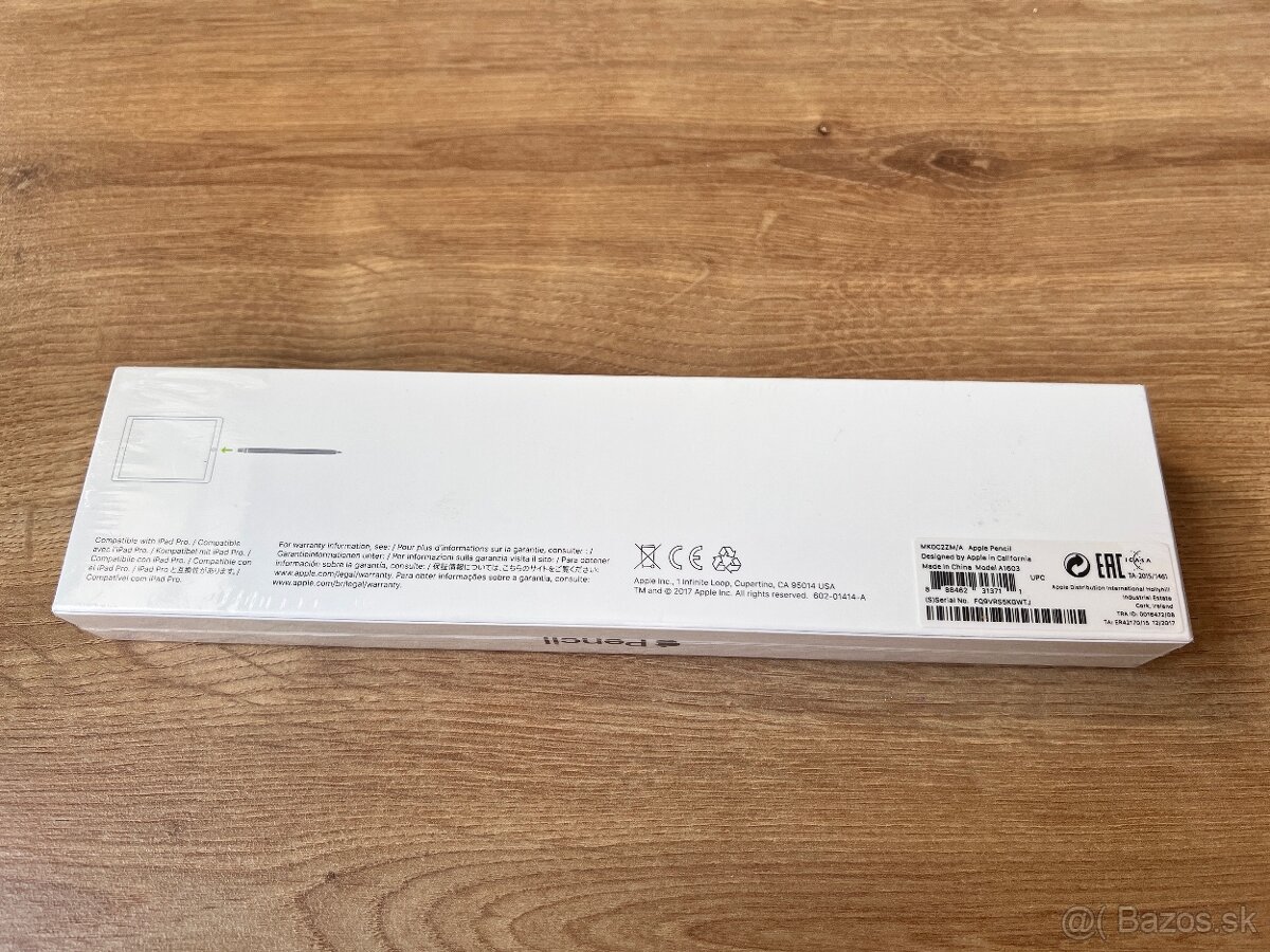 Predam uplne nove nerozbalene Apple pencil generacie 1