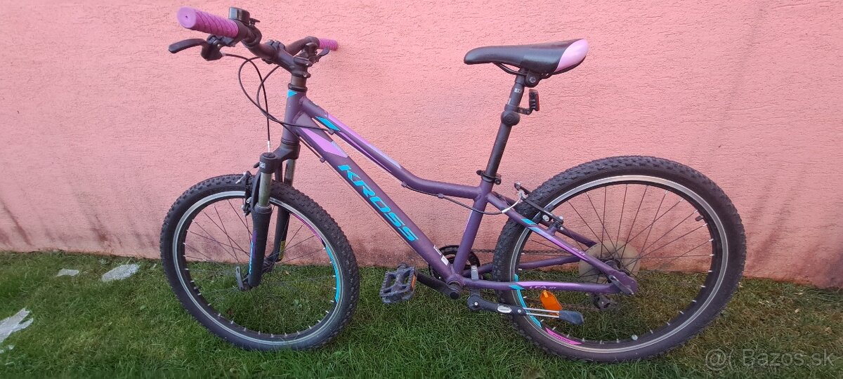 predám dievčenský bicykel Kross Lea JR 2.0 (24x12)