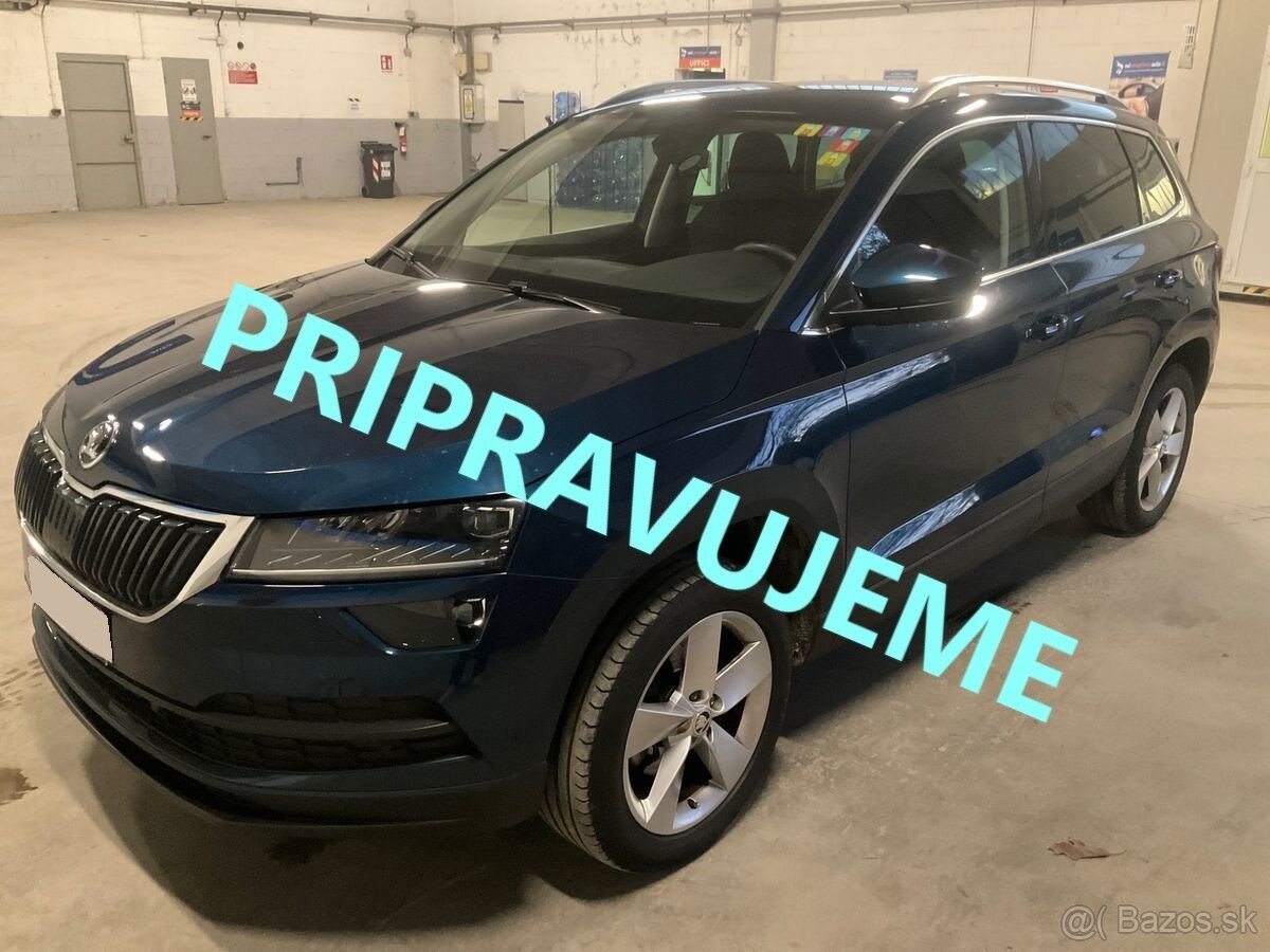 - REZERVOVANÉ - Škoda Karoq 1.5 TSI Drive DSG  - 113.000km