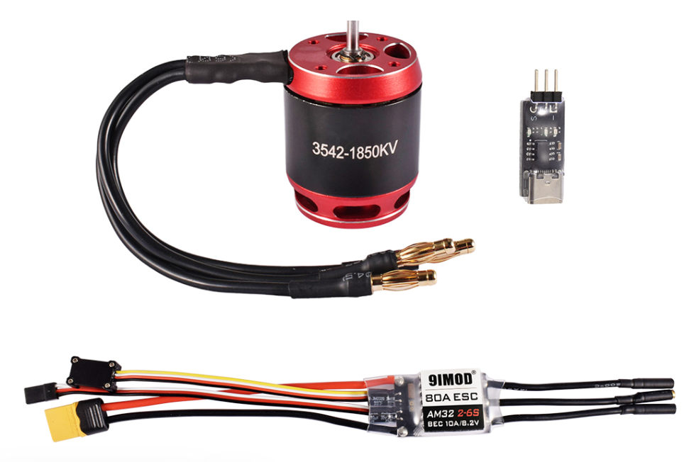 Predám combo regulátor ESC + motor-striedavé /brushless/ 2ks