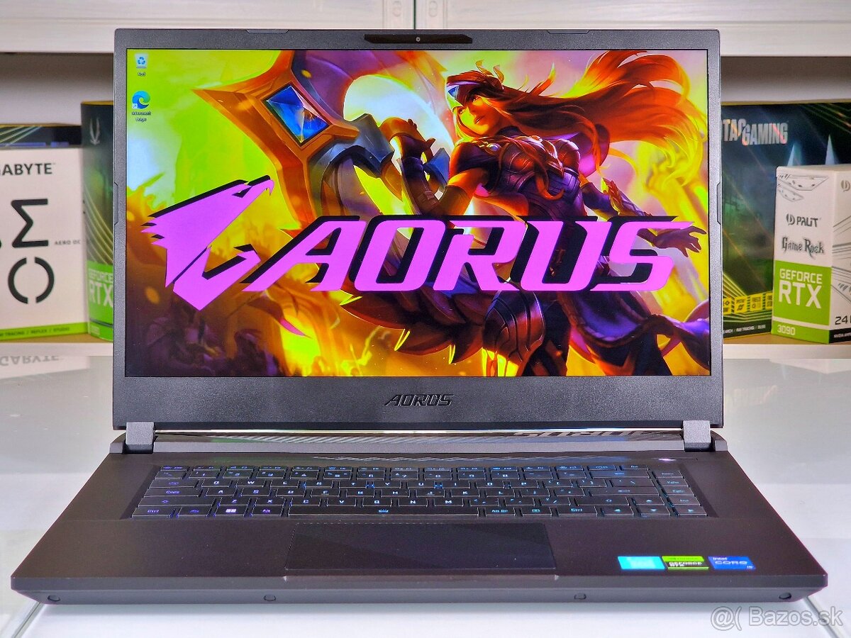 Herný notebook AORUS | RTX 4050 140W | i5-13500H | DDR5