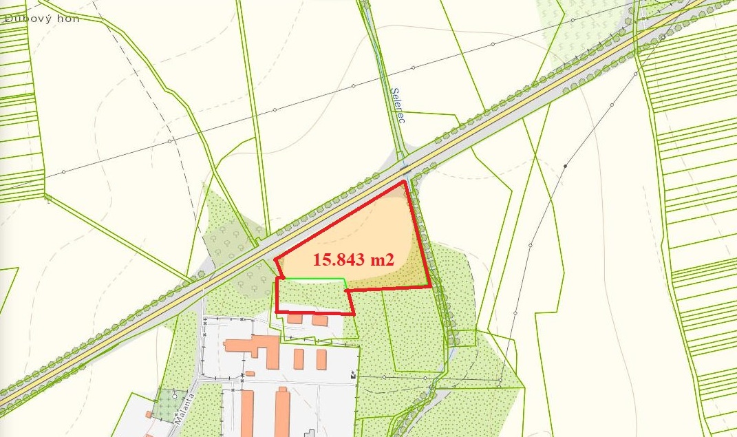 Pozemok na podnikateľské účely Nitra -Nitrianske Hrnčiarovce