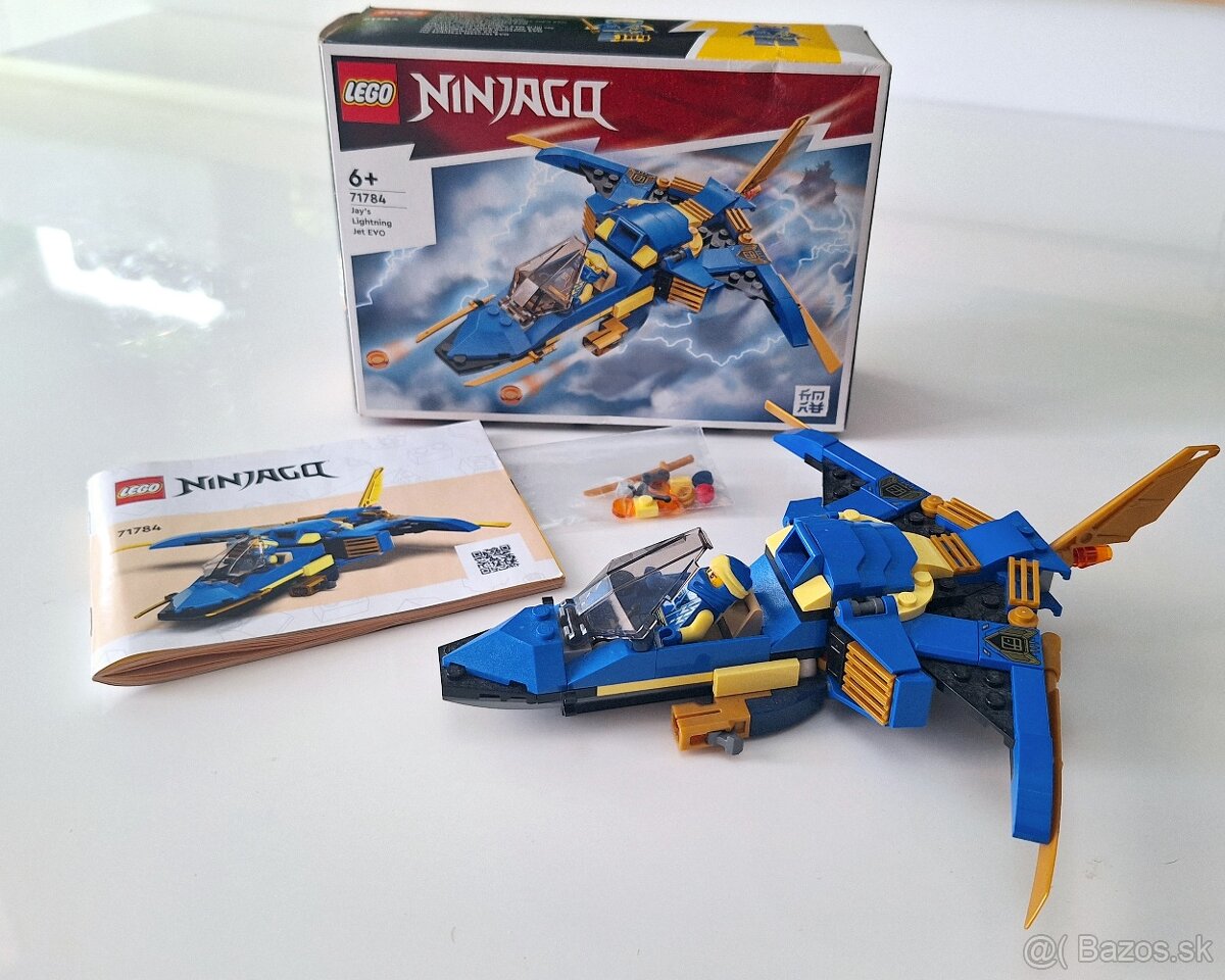 LEGO NINJAGO®71784 Jayova blesková stíhačka EVO