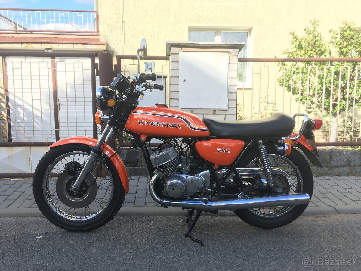 Kawasaki H1 Mach III, r.v. 1972 s TP