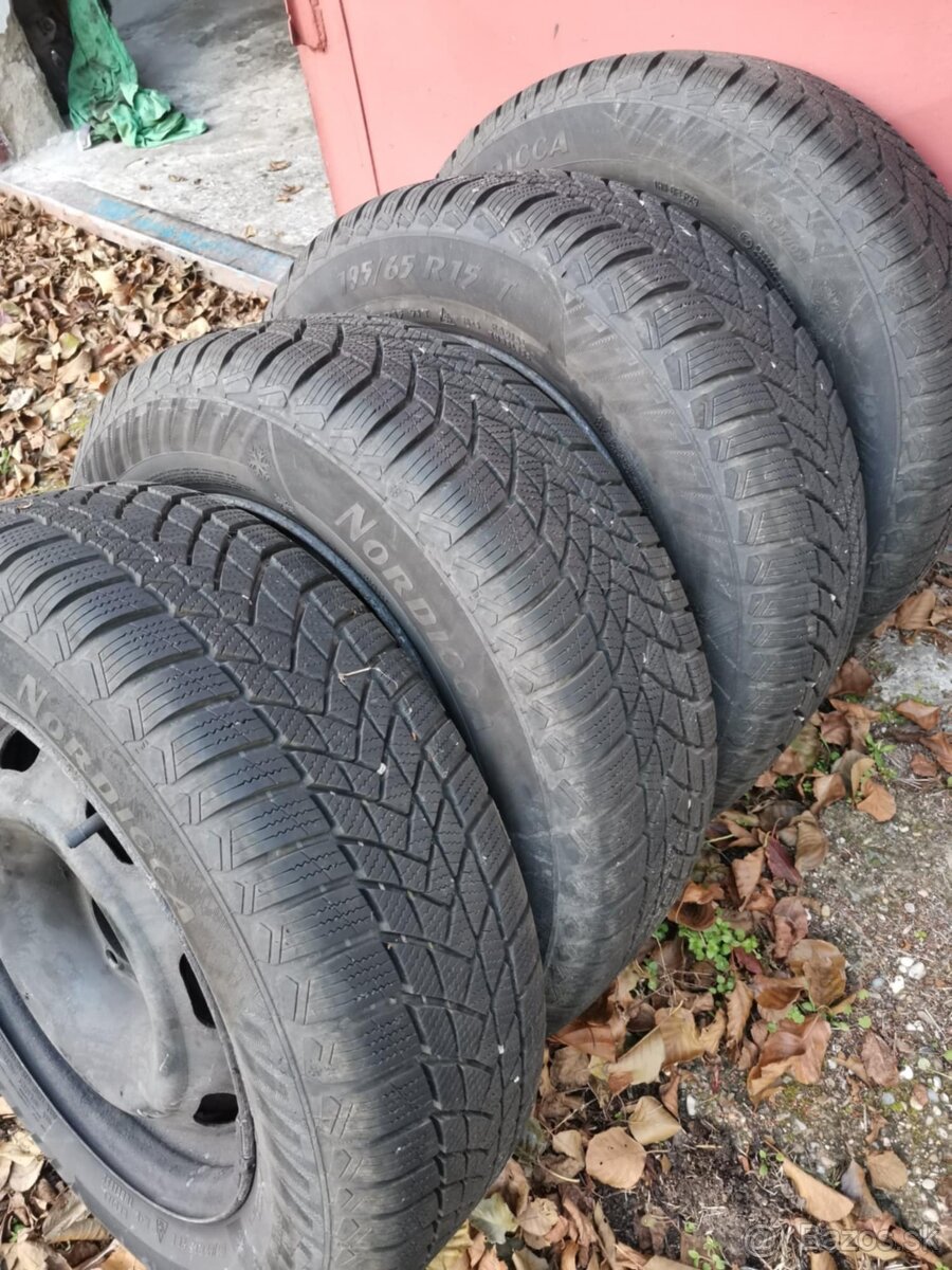 Zimné pneumatiky 195/65 r15 Matador Nordicca