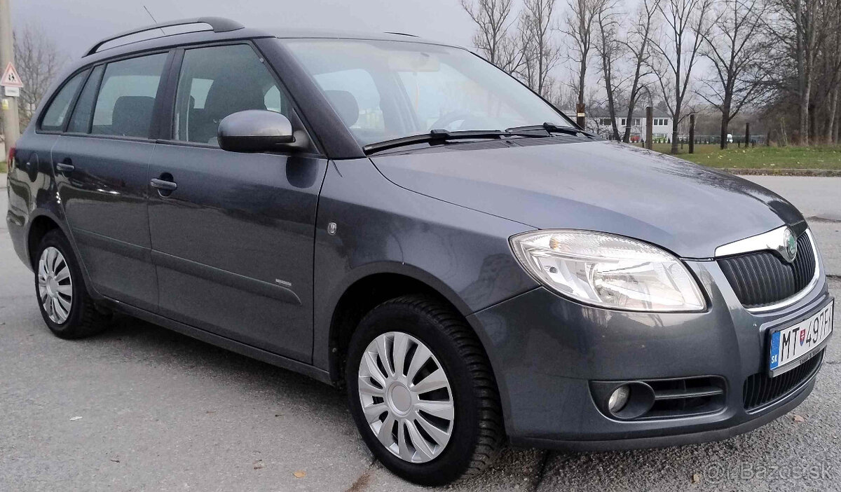 Predám Škoda Fabia II combi 1.4 16V ,ťažné,tempomat,...