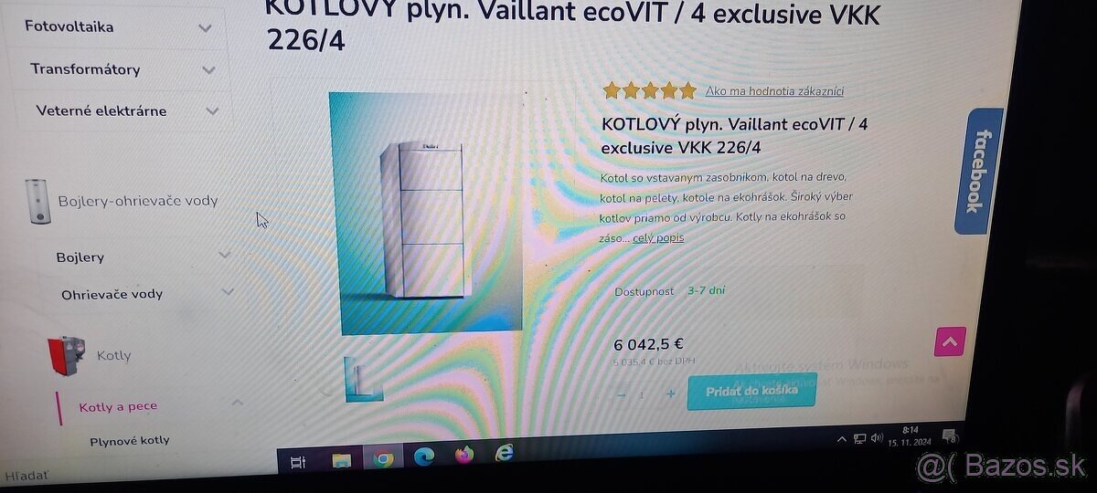 predam Vaillant ecoVIT / 4 exclusive VKK 226/4