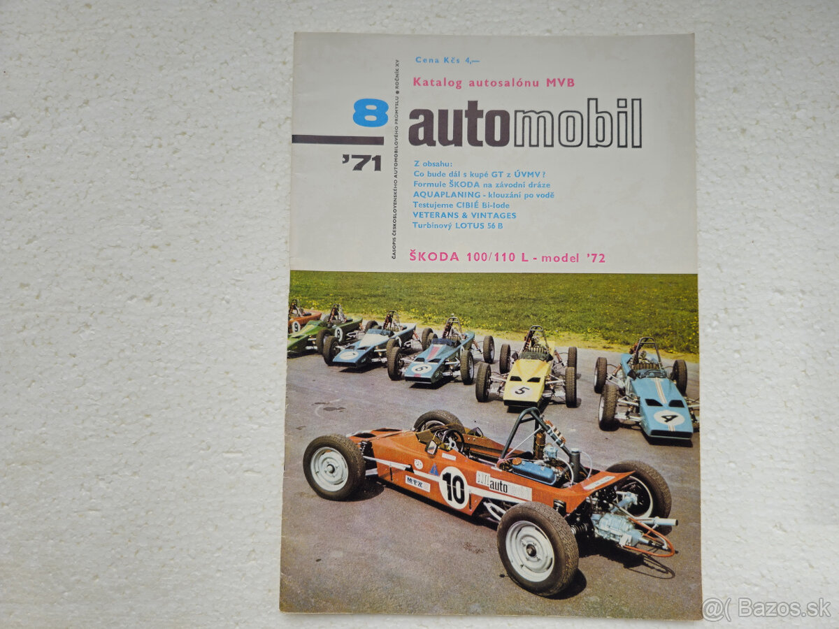 Automobil 1971 číslo 8