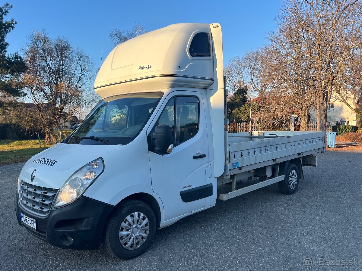 Renault Master Valník 3-miestny 7200€