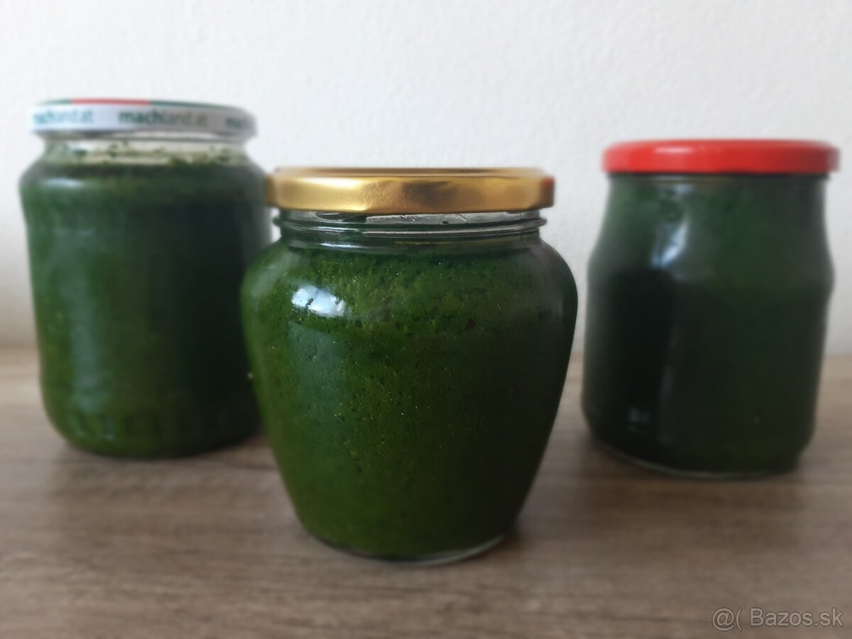 Pesto medvedí cesnak