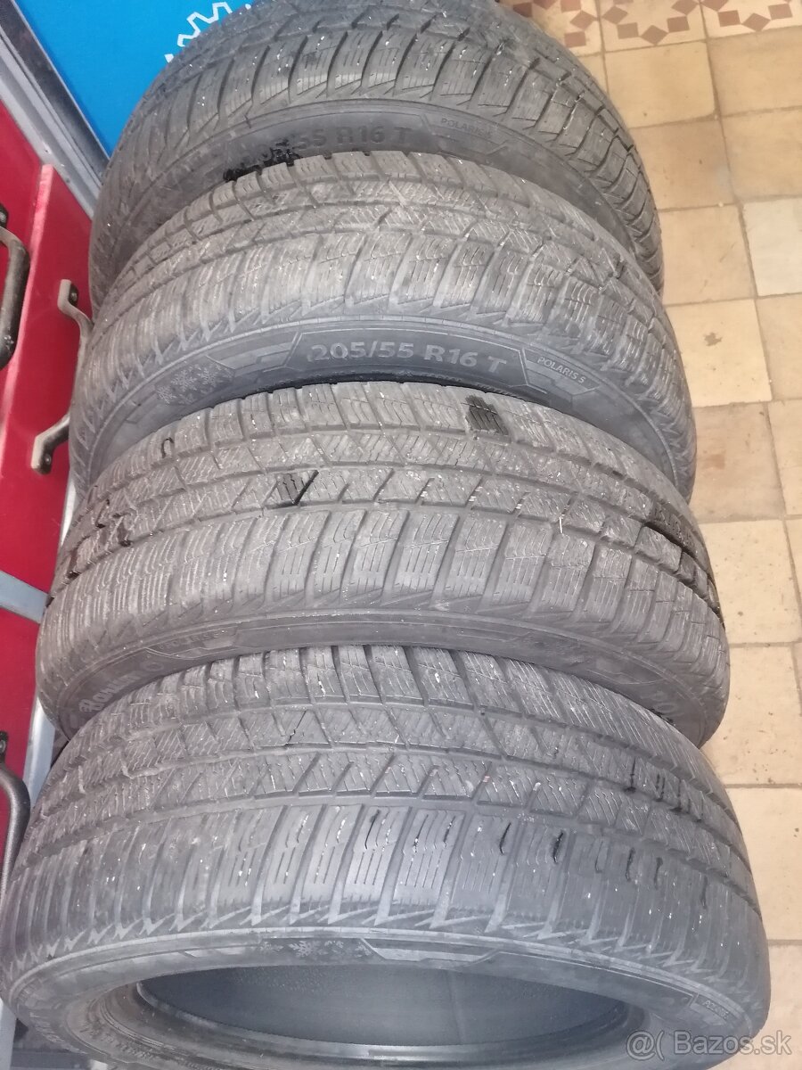 Predam zimne pneu Barum polaris5 205/55R16T