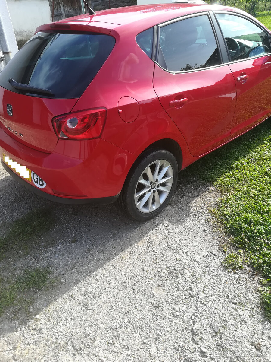 kufor, piate dvere, dvere, seat ibiza, ibizu , 2010