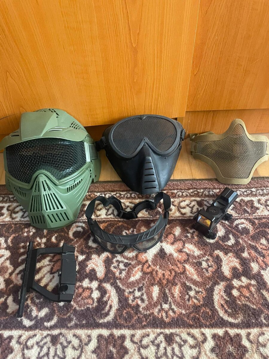 Predám masky okuliare na airsoft