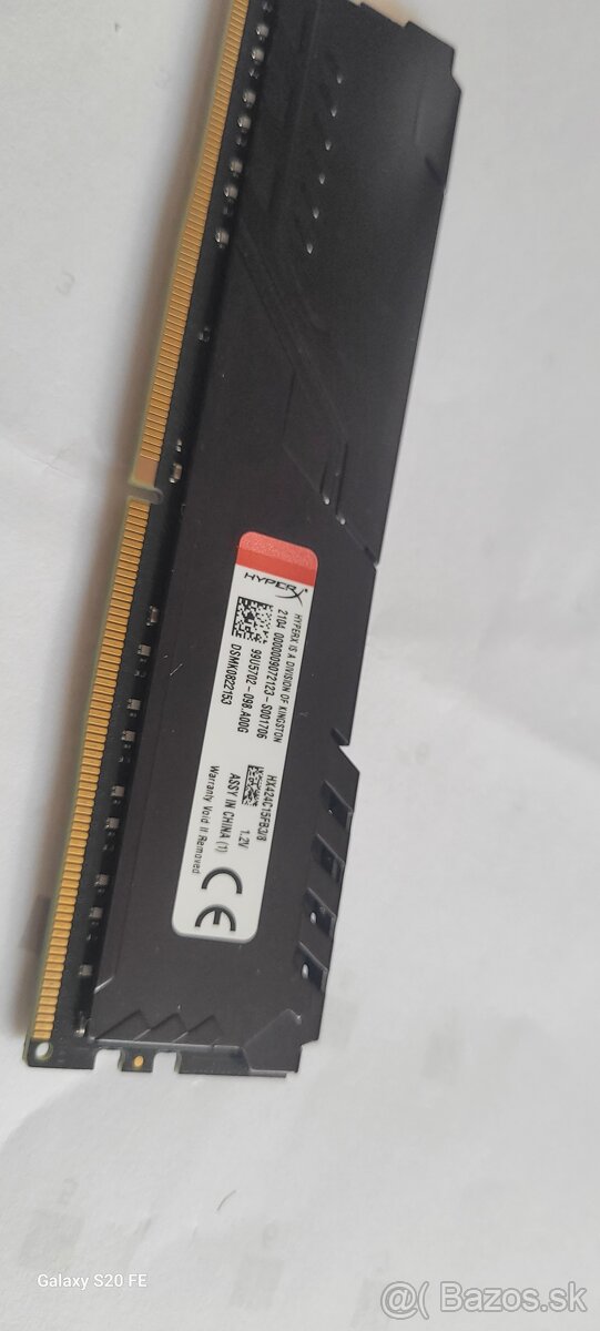 HyperX Fury DDR4-8gb Ram