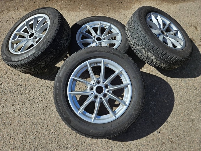 R16" zimní 5x112 6,5jx16 et22 pneu 205/60 r16 TMPS