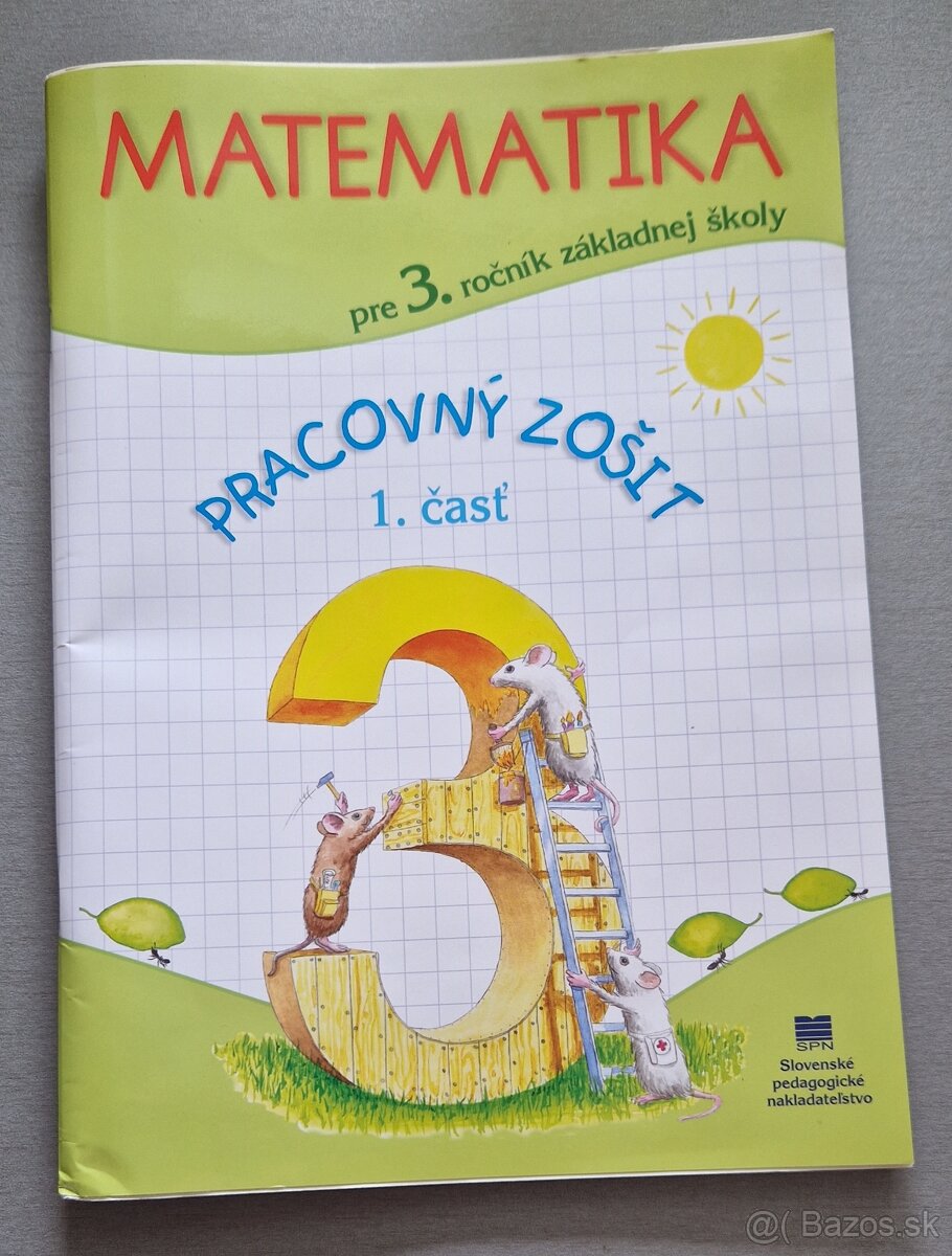 Pracovný zošit "Matematika" pre 3. ročnik ZŠ