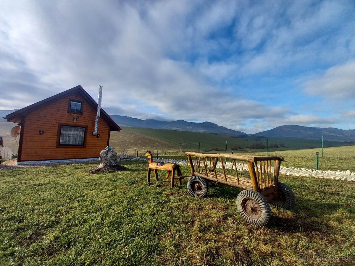 ZNÍŽENÁ CENA -Príjemná chata na relax v krásnom prostredí