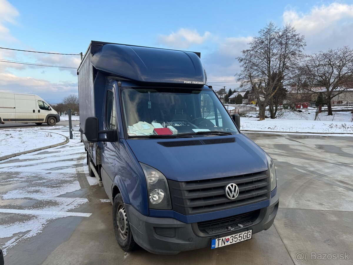 Volkswagen crafter valník 2015