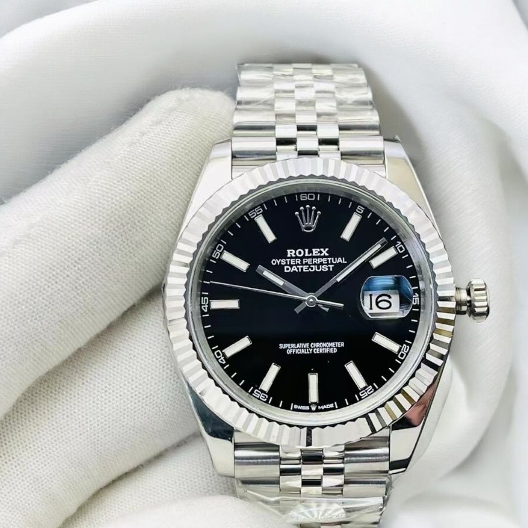 Rolex Datejust Black Dial